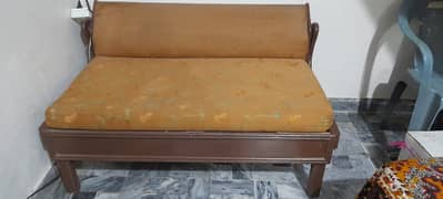 brown sofa