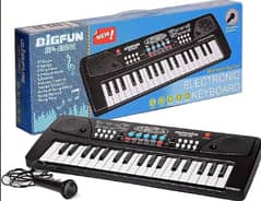 Kids' Electric Keyboard Piano with 37-61 Keys and Microphone - Musica