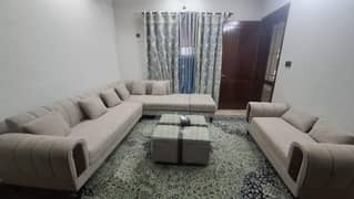 L Shape full size with Table and Dewan