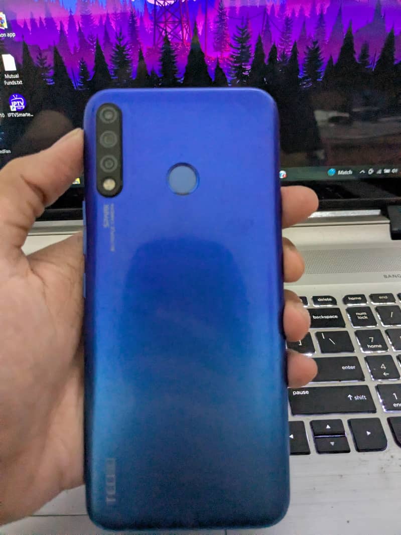 Techno spark 4 with box 4