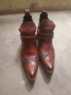 Pure Leather Shoes Used For Sale