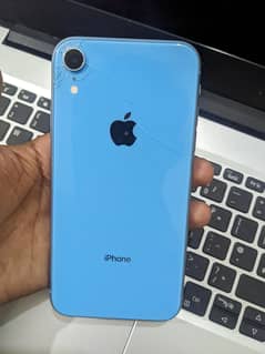 iPhone XR non PTA JV 64gb Blue Colour