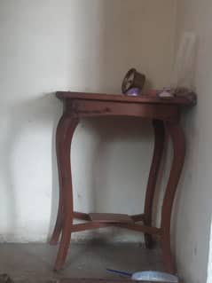 pure wooden vintage antique table