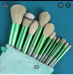 Sijiqing Matcha Green Makeup Brush Set
