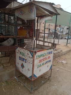 Fries Stall + 5kg gas cylinder and stove