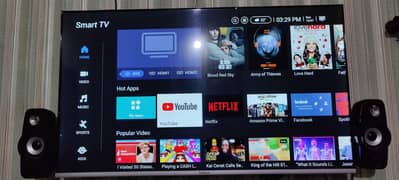 Glance Full 43 " 4k  QSmart OLED borderless