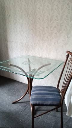 DINING TABLE WITH 4 SET OF CHAIRS AVAILABLE