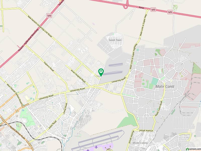 120 sqyd leased plot Saadi Garden Block 2 west open 240 facing 0