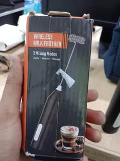 NYT Milk Frother Handheld Electric Hand Usb Rechargeable