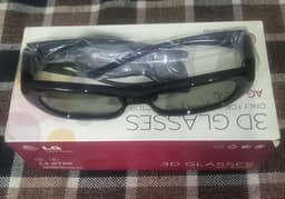 LG 3D GLASSES (AG-S250) ONLY FOR LG 3D  TV/ PROJECTOR