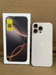 Iphone 16 pro max (256gb , PTA Approved)