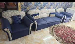 nevi blue good condition and quality sofas