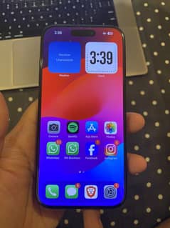 Apple iPhone 15 Pro 256 GB Blue Titanium