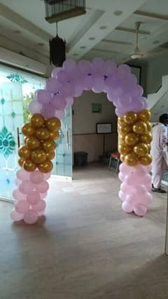 Balloon decorations available