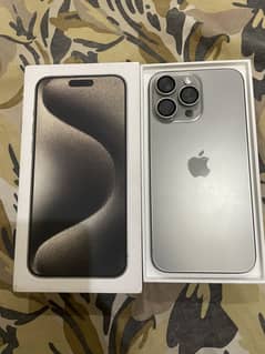 iPhone 15 Pro Max 256gb Natural Titanium