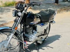 Honda 125ss silver color