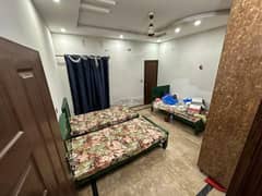 Single Beds with Mattresses in Green Colour
