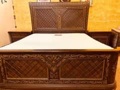 complete bed set chinioti tal  wooden