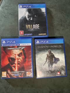 Ps4 games teken/rs village/shadow