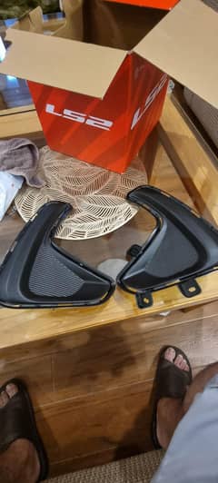TOYOTA YARIS HATCHBACK BUMPER FOGLIGHT COVERS