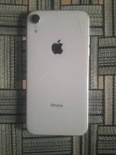 iPhone xr non pta 128 gb storage back glass broken