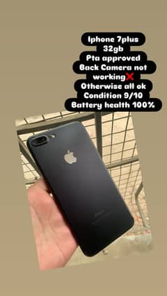 Iphone 7plus 32gb