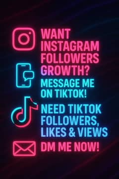 Paid insta followers and tik tok likes and followers no ban full prov
