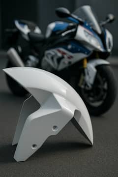 "Genuine OEM BMW S1000RR Front Mudguard | Used - Excellent Condition"