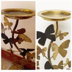 Butterfly Metal Cutwork candle Holder