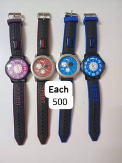 Boys watch Sale Each price 500.
