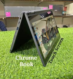 Chromebook TouchScreen + 360 Full Rotate Like Tab(Ram 4GB + Hard 32GB)
