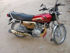 Honda 125 Golden Edition 2024 model lush condition