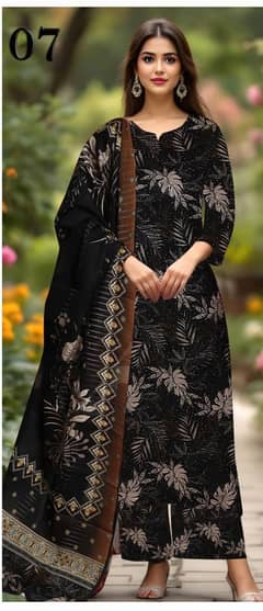 3 piece lawn suit