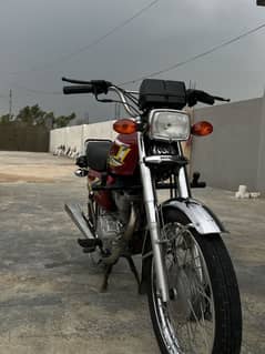 HONDA CG 125 2007 RED