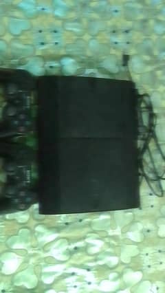 Playstation 3 With 2 Wirless Controllers+HDMI Cable Wire+12+Games