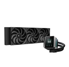 DeepCool Mystique 360 LCD 360mm AIO Liquid CPU Cooler – Black