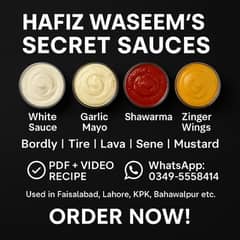 Fast Food Recipes | Secret Sauce Formula | Home Business Setup"