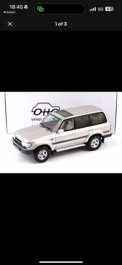 Otto Mobile 1:18 Landcruiser Series 80