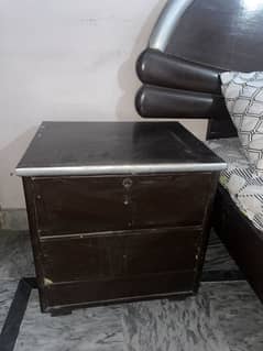 Wooden bed