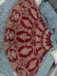 Faiza Saqlain inspired bridal lehnga- Worn once- Ready for sale