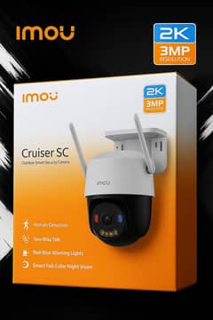 Imou Cruiser SE 3MP – Smart Outdoor Security | 360° Moveable