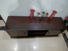 TV Rack / LED Table Solid MDF Wood