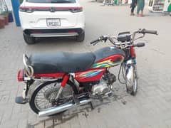 Honda CD 70 all documents clear bio matric on the spot