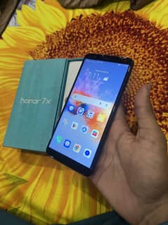Huawei Honor 7x 4/64 with box official duel sim PTA
