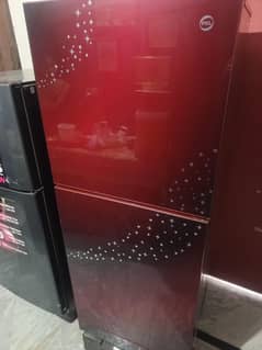 PEL Refrigerator 6450 – Fancy Glass Door | Red Color | Great Cooling
