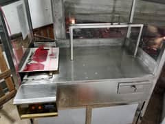 frice counter with auto fryer