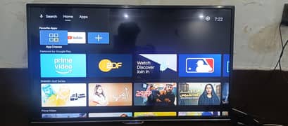 Smart Led Tv 33 Inches 128/8 Gb Box