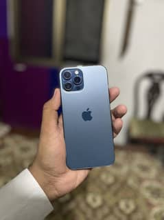 iPhone 12 Pro Max blue colour 256 gb jv water back 100 bettery health