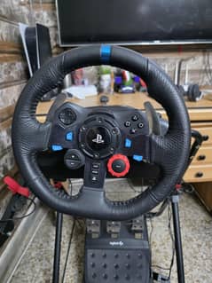 LOGITECH G29 WITH GEAR SHIFTER AND STAND