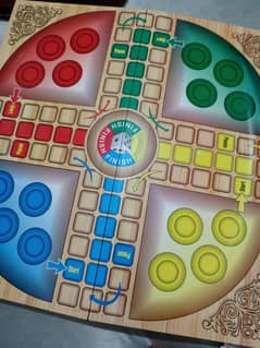 monopoly and ludo game with wooden board 2 in 1 |